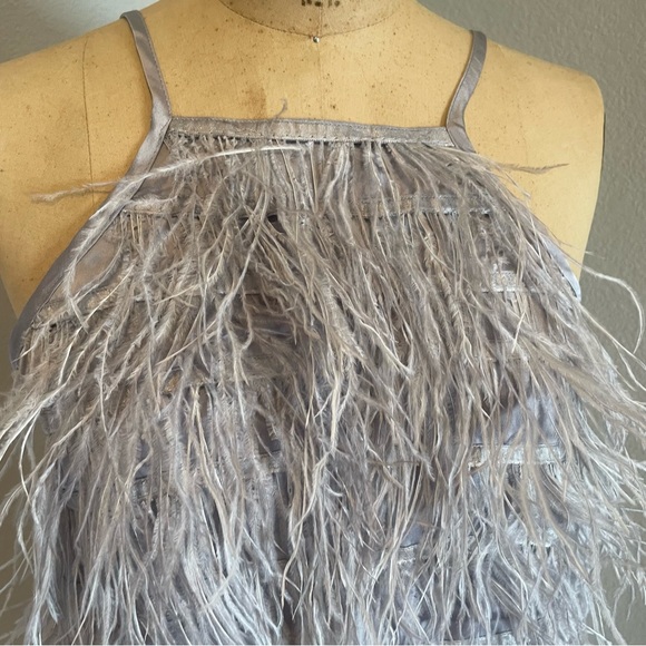 Lucy Paris- NWT SZ S Gray Light As A Feather Tank Top - Picture 4 of 7